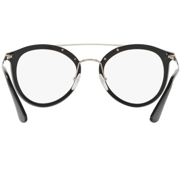 Prada Eyeglasses Black w/Demo Customisable Lens - Picture 4 of 5